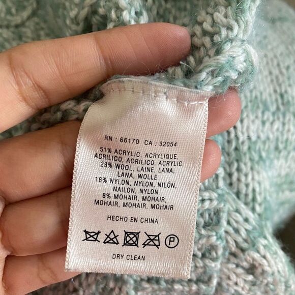 Anthropologie Guinevere Cable Knit Turtkeneck Sweater - Picture 7 of 7